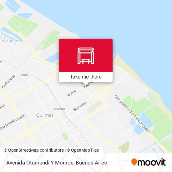 Mapa de Avenida Otamendi Y Monroe