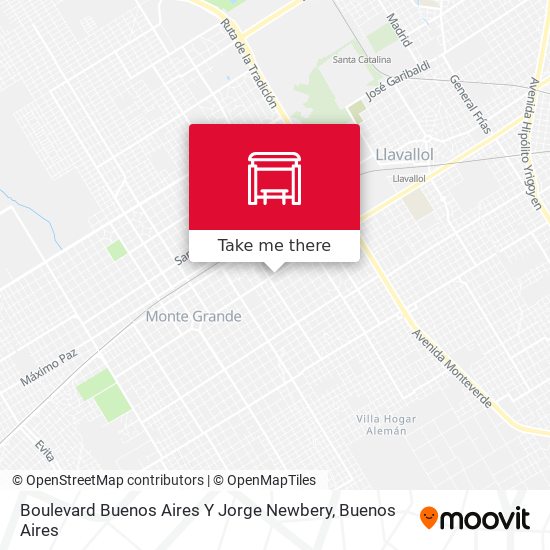 Mapa de Boulevard Buenos Aires Y Jorge Newbery