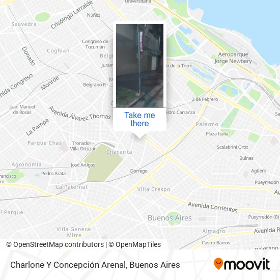 Charlone Y Concepción Arenal map