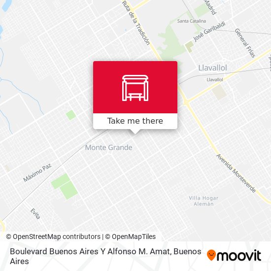 Mapa de Boulevard Buenos Aires Y Alfonso M. Amat