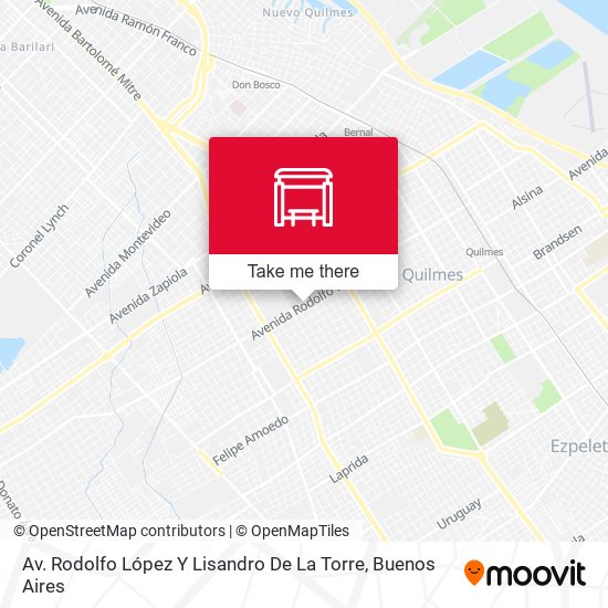 Av. Rodolfo López Y Lisandro De La Torre map