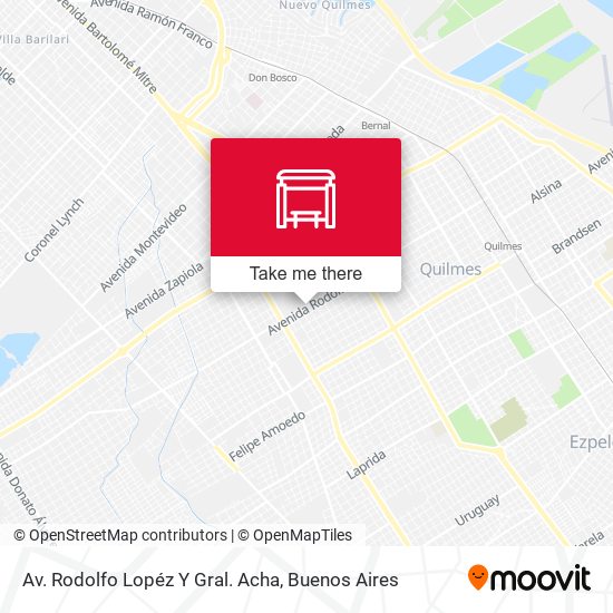 Av. Rodolfo Lopéz Y Gral. Acha map