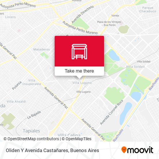 Oliden Y Avenida Castañares map