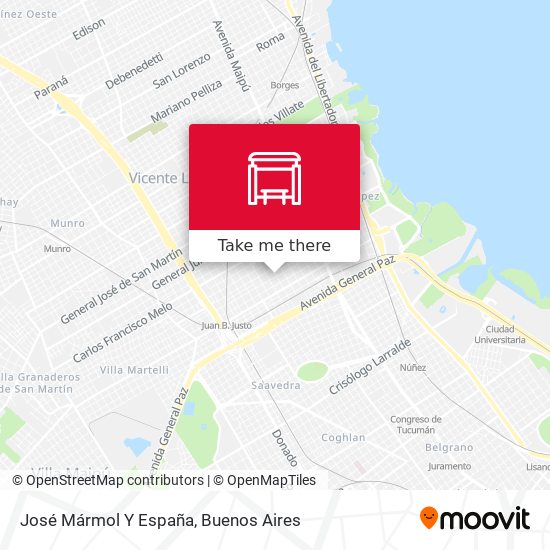 Mapa de José Mármol Y España