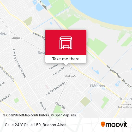 Calle 24 Y Calle 150 map