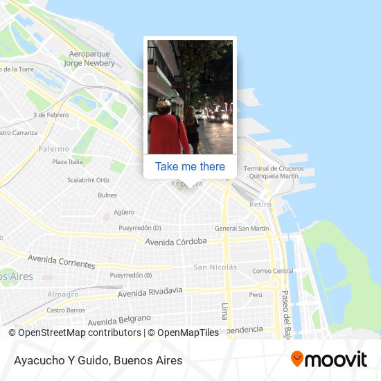Mapa de Ayacucho Y Guido