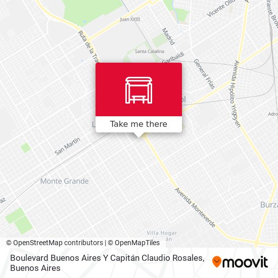 Boulevard Buenos Aires Y Capitán Claudio Rosales map