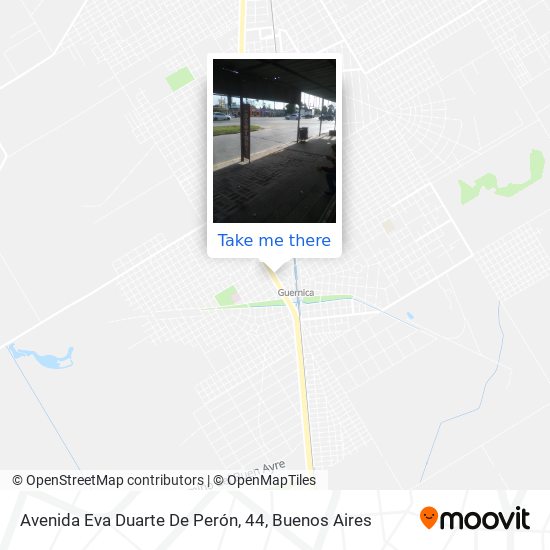 Mapa de Avenida Eva Duarte De Perón, 44