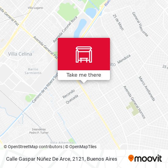 Calle Gaspar Núñez De Arce, 2121 map