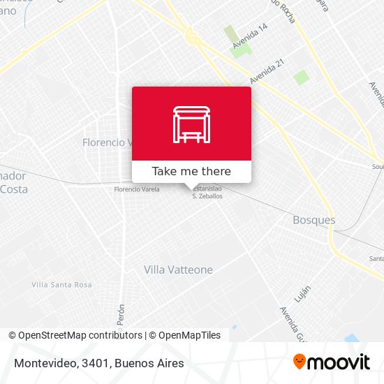 Mapa de Montevideo, 3401
