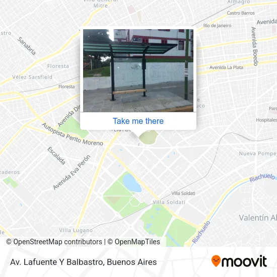 Mapa de Av. Lafuente Y Balbastro