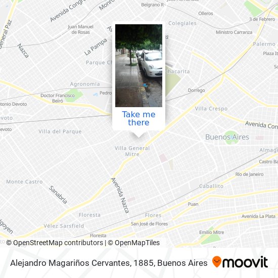 Mapa de Alejandro Magariños Cervantes, 1885