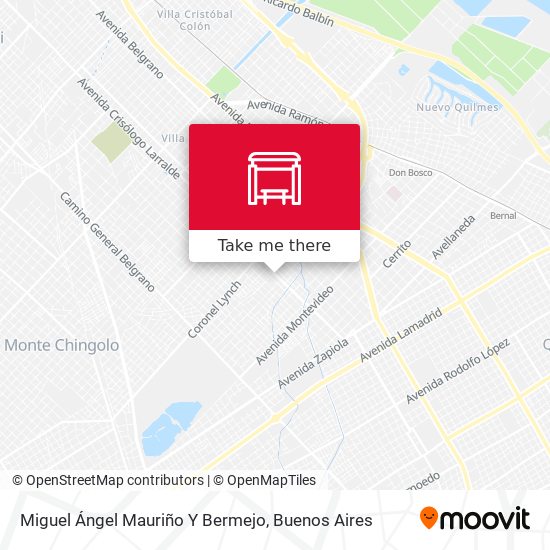 Miguel Ángel Mauriño Y Bermejo map