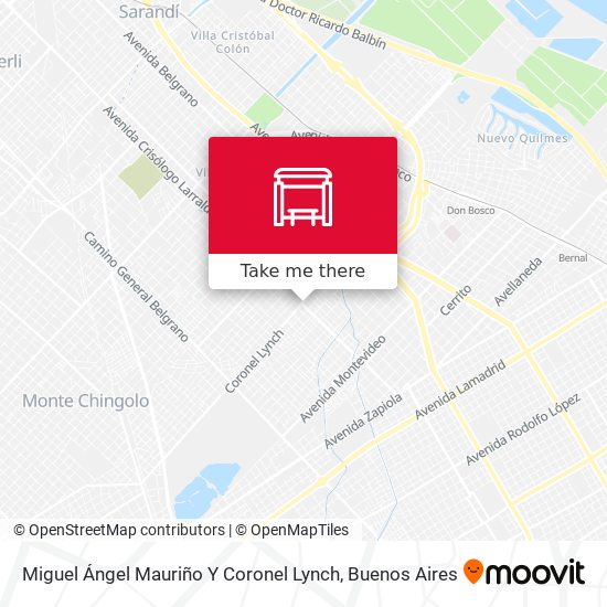 Miguel Ángel Mauriño Y Coronel Lynch map