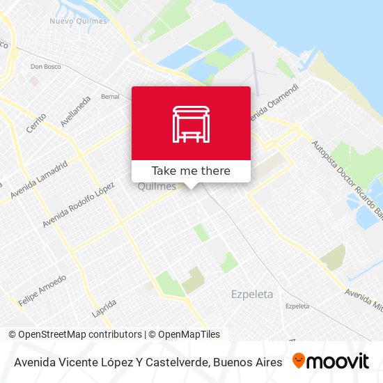 Avenida Vicente López Y Castelverde map