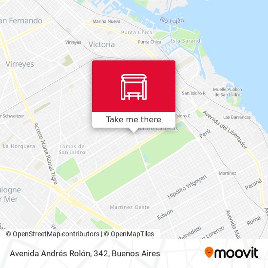 Avenida Andrés Rolón, 342 map