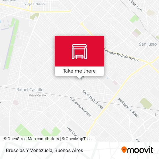 Bruselas Y Venezuela map