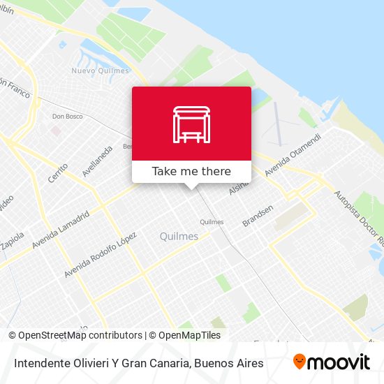 Mapa de Intendente Olivieri Y Gran Canaria