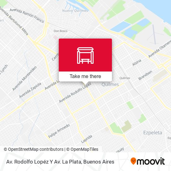 Av. Rodolfo Lopéz Y Av. La Plata map