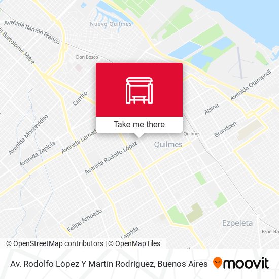 Av. Rodolfo López Y Martín Rodríguez map