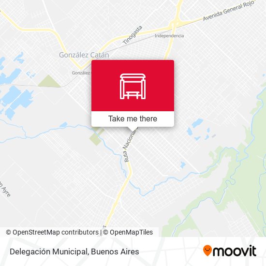 Mapa de Delegación Municipal