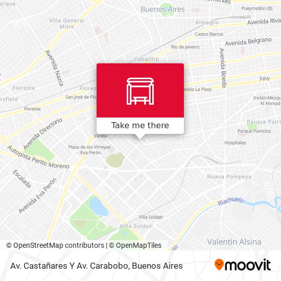 Mapa de Av. Castañares Y Av. Carabobo
