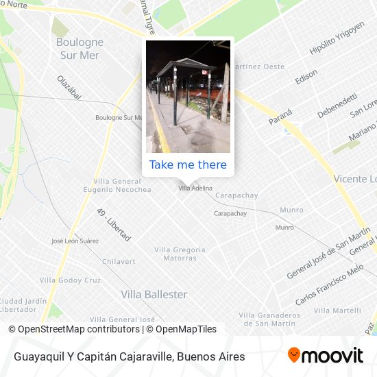 Guayaquil Y Capitán Cajaraville map