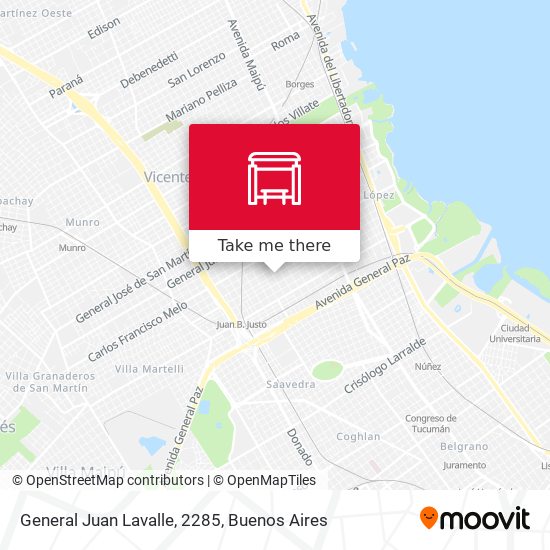 Mapa de General Juan Lavalle, 2285