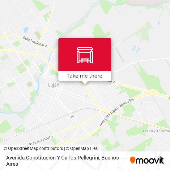 Avenida Constitución Y Carlos Pellegrini map