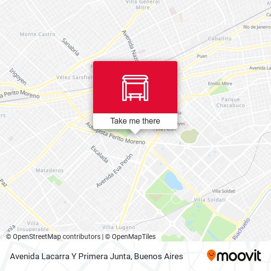 Mapa de Avenida Lacarra Y Primera Junta