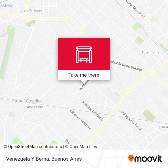 Venezuela Y Berna map