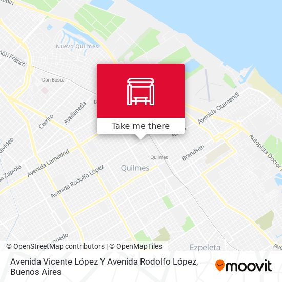 Avenida Vicente López Y Avenida Rodolfo López map