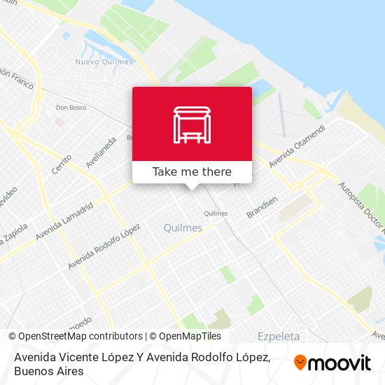 Avenida Vicente López Y Avenida Rodolfo López map