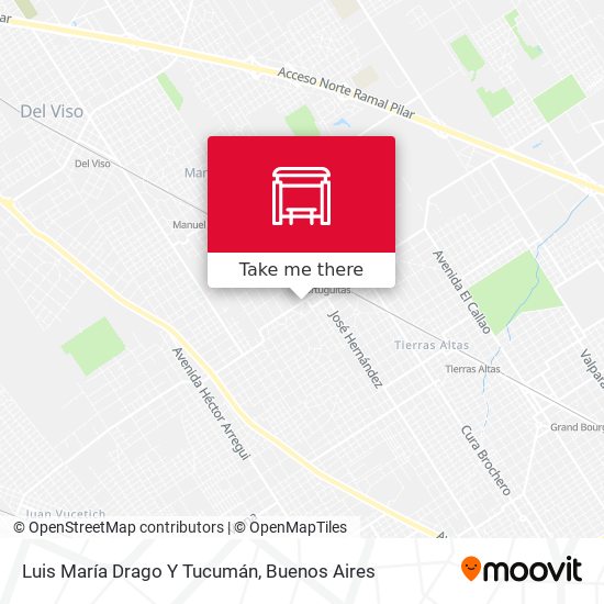 Luis María Drago Y Tucumán map