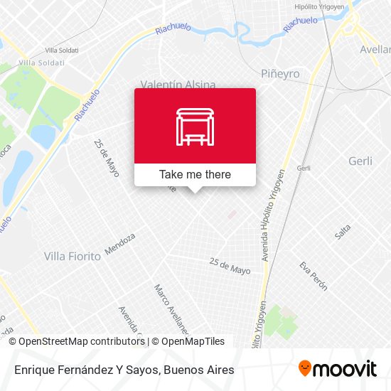 Enrique Fernández Y Sayos map