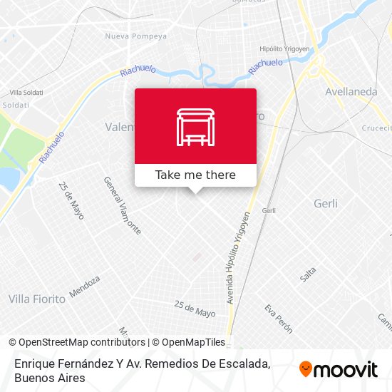 Enrique Fernández Y Av. Remedios De Escalada map