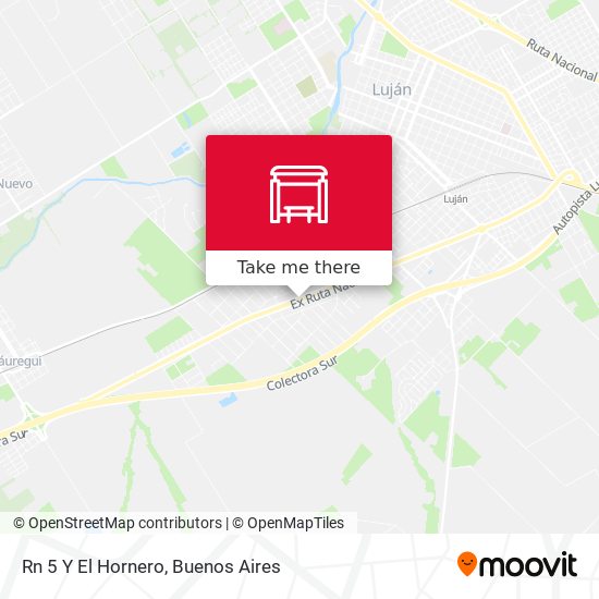 Mapa de Rn 5 Y El Hornero