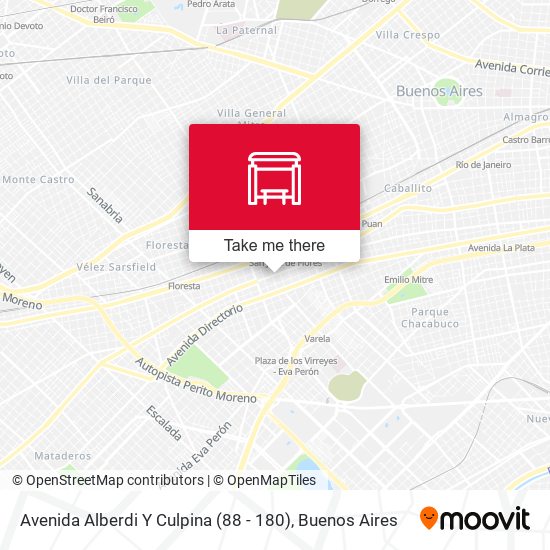 Mapa de Avenida Alberdi Y Culpina (88 - 180)