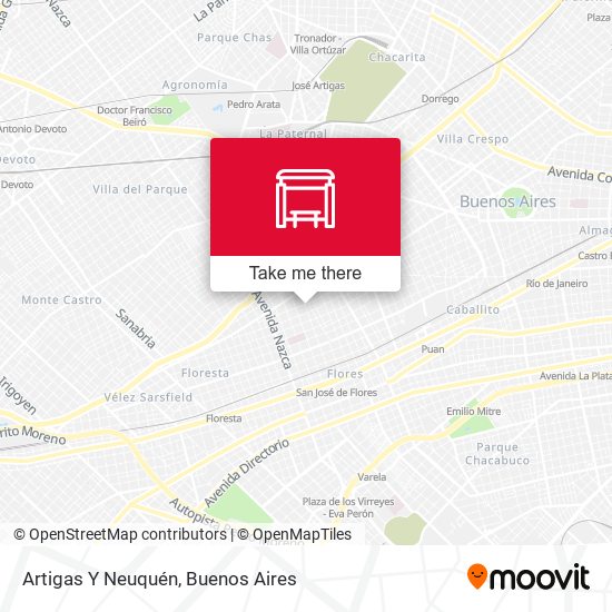 Mapa de Artigas Y Neuquén