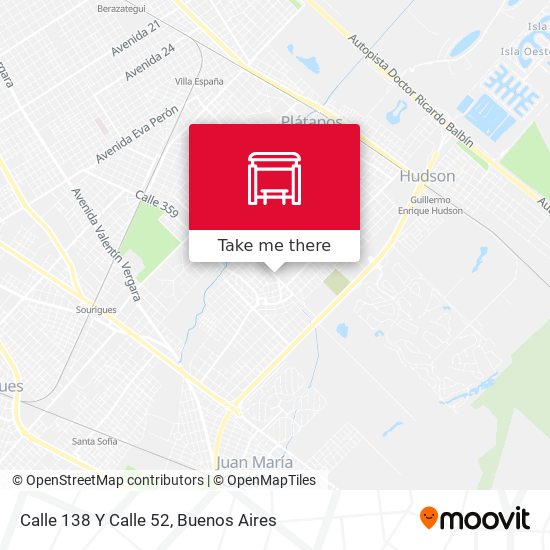 Calle 138 Y Calle 52 map