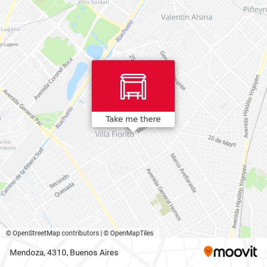 Mapa de Mendoza, 4310