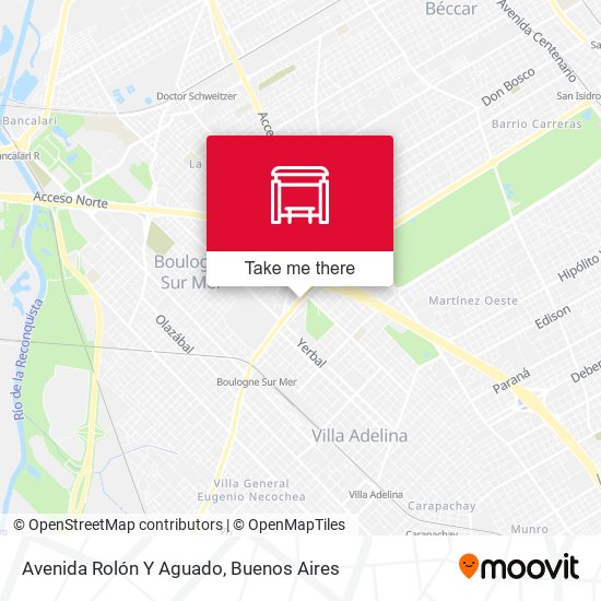 Mapa de Avenida Rolón Y Aguado