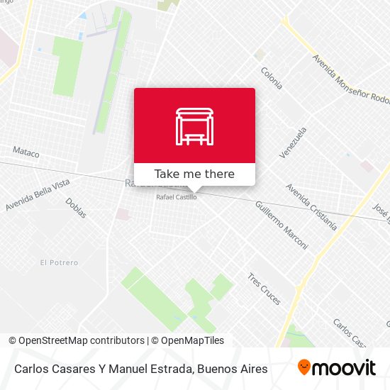 Mapa de Carlos Casares Y Manuel Estrada