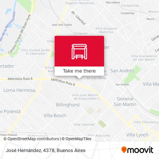 José Hernández, 4378 map