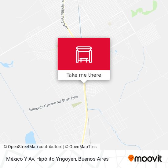 México Y Av. Hipólito Yrigoyen map