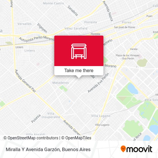 Mapa de Miralla Y Avenida Garzón