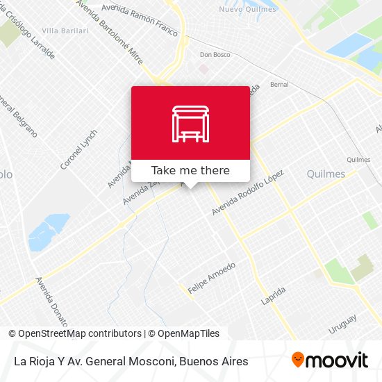 La Rioja Y Av. General Mosconi map