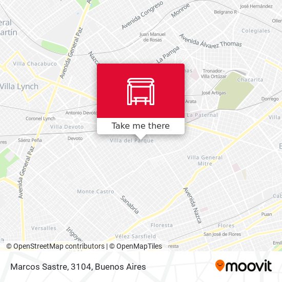 Mapa de Marcos Sastre, 3104