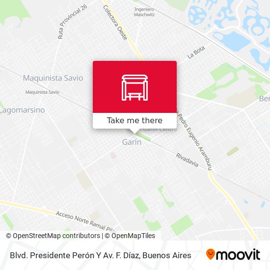 Blvd. Presidente Perón Y Av. F. Díaz map