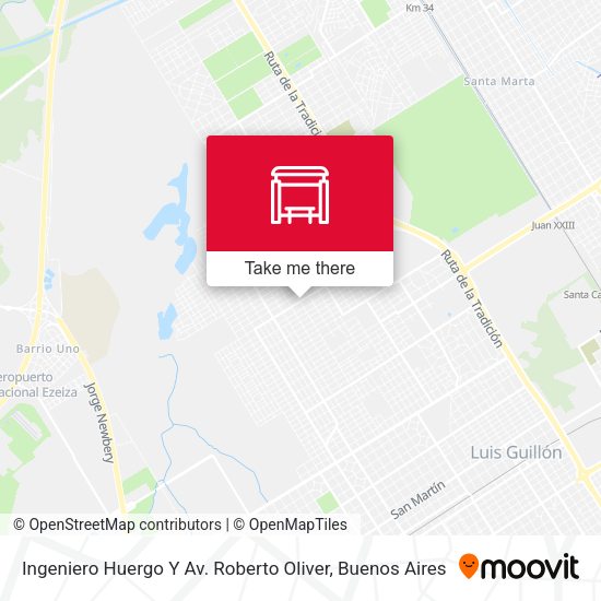 Ingeniero Huergo Y Av. Roberto Oliver map